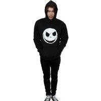 Jack Skellington Face Cotton Hoodie