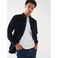 Ps Paul Smith Tailored Fit Button Down Swirl Print Long Sleeve Shirt - Blue