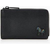 Ps Paul Smith Zebra Zip Wallet - Black