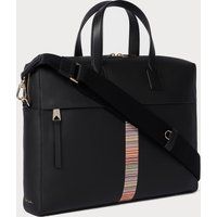 Paul Smith Signature Stripe 'Folio' Leather Briefcase