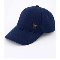 PAUL SMITH ORGANIC COTTON ZEBRA LOGO BASEBALL CAP