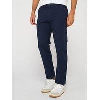 Ps Paul Smith Mid Fit Zebra Logo Clean Chinos - Blue