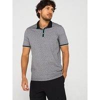 Ps Paul Smith Regular Fit Short Sleeve Polo Shirt - Black