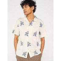 Ps Paul Smith Short Sleeve Casual Fit Shirt - White