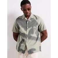 Ps Paul Smith Short Sleeve Casual Fit Shirt - Green