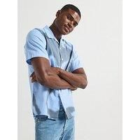 Ps Paul Smith Short Sleeve Casual Fit Shirt - Blue