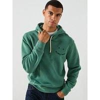 Ps Paul Smith Happy Back Graphic Overhead Hoodie - Green