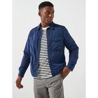 Ps Paul Smith Nylon Shirt Jacket - Navy
