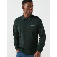 PAUL SMITH LOGO LONG SLEEVE RUGBY SHIRT