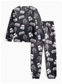 Disney Star Wars Printed Slinky Fleece Pyjamas 7-8 years