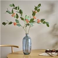 Argos Home Artificial Green Eucalyptus & Hypericum Bouquet