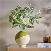Argos Home Artificial Green Winter Bouquet - 60cm