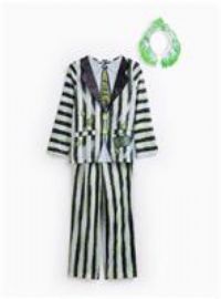 Halloween Beetlejuice Fancy Dress Costume 5-6 years
