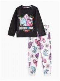 Monster High Graphic Print Pyjamas 7-8 years