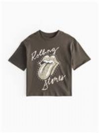 Charcoal Rolling Stones Graphic T-Shirt 7 years