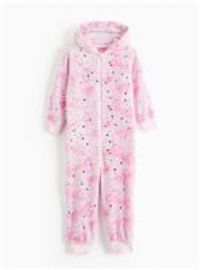 Barbie Pink Print Fleece All-In-One 5-6 years