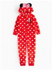Minnie Mouse Red Printed Fleece All-In-One 3-4 years