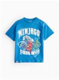 Blue Lego Ninjago Graphic Print T-Shirt 12 years