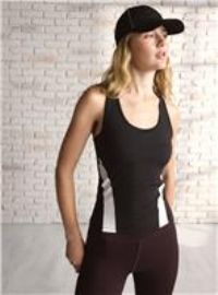 REAKTIV Black Training Colourblock Built In Support Vest XXL
