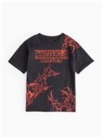 Stranger Things Character Print T-Shirt 7 years