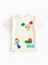 Lego Character Print Slogan T-Shirt 1-2 years