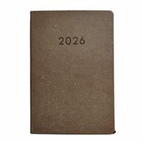 Argos Home A5 Day To Page Recycled Leather Diary 2026