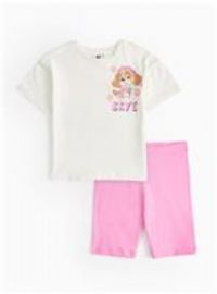 Paw Patrol Skye T-Shirt & Cycling Shorts Set 5-6 years