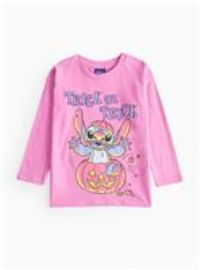 Halloween Disney Stitch Long Sleeve T-Shirt 1-2 years