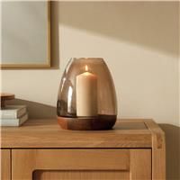Habitat Hurricane Candle Holder - Clear