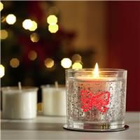 Argos Home Christmas Cookie Refillable Gel Candle-Set of 3