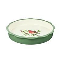 Argos Home 24cm Ceramic Fluted Pie Dish - Green