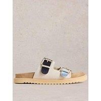 White Stuff Patty Footbed Sandal - Blue