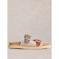 White Stuff Patty Footbed Sandal - Beige