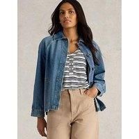 White Stuff Eden Denim Jacket - Blue