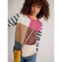 White Stuff Talia Nep Jumper - Pink