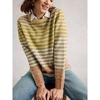 White Stuff Talia Nep Jumper - Yellow