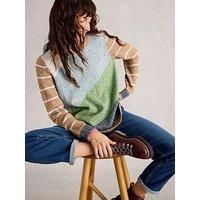 White Stuff Talia Nep Jumper - Green