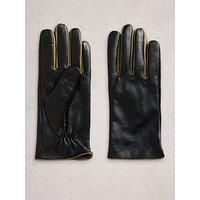 White Stuff Carrie Leather Glove - Black
