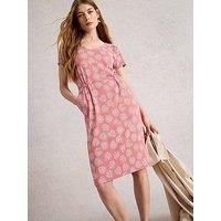 White Stuff Tallie Jersey Dress - Pink