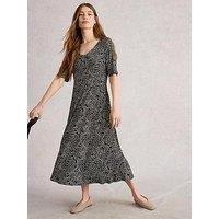White Stuff Madeline Jersey Dress - Black