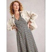 White Stuff Megan Jersey Dress - Navy