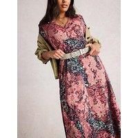 White Stuff Megan Jersey Dress - Pink