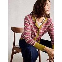 White Stuff Lulu Pattern Cardi - Pink