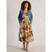 White Stuff Lucy Midi Dress - Green