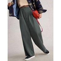 White Stuff Sasha Cord Wide Leg Trouser - Green