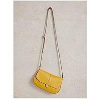 White Stuff Silvy Lock Crossbody Bag - Yellow