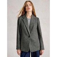 White Stuff Evelyn Tweedy Blazer - Grey