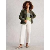 White Stuff Camie Cord Jacket - Green