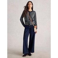 White Stuff Charlotte Sparkle Cardigan Dark Navy