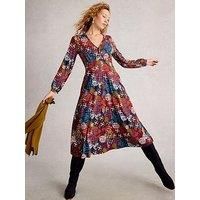 White Stuff Megan Jersey Dress - Multi